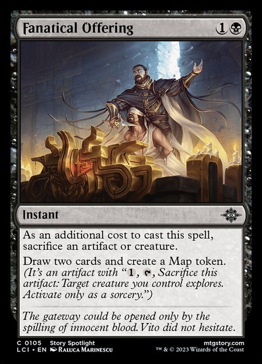 Fanatical Offering [The Lost Caverns of Ixalan] (105)