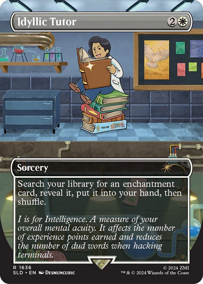 Idyllic Tutor [Secret Lair Drop] (1636)