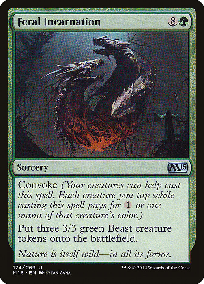 Feral Incarnation [Magic 2015] (174)