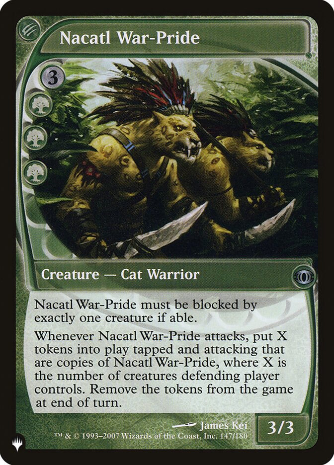 Nacatl War-Pride [The List] (FUT-147)
