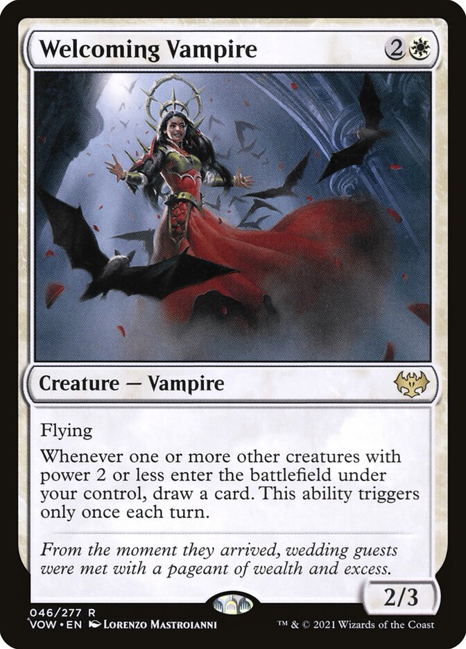 Welcoming Vampire [Innistrad: Crimson Vow] (46)