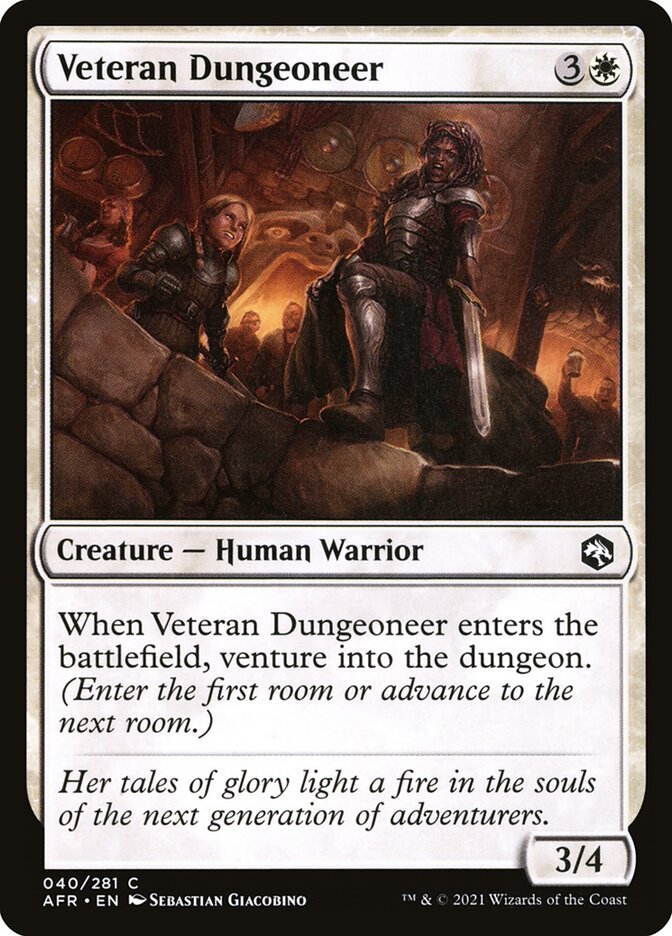 Veteran Dungeoneer [Adventures in the Forgotten Realms] (40)