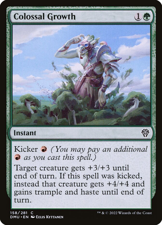 Colossal Growth [Dominaria United] (158)