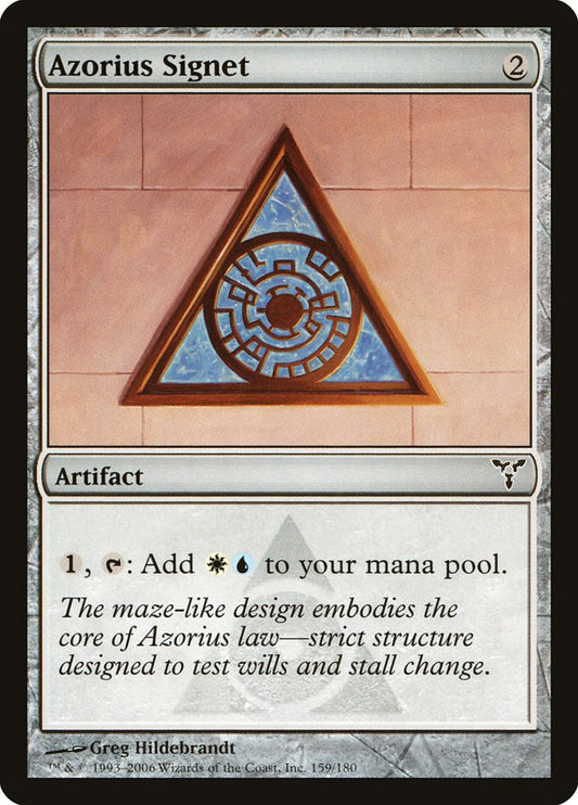 Azorius Signet [Dissension] (159)