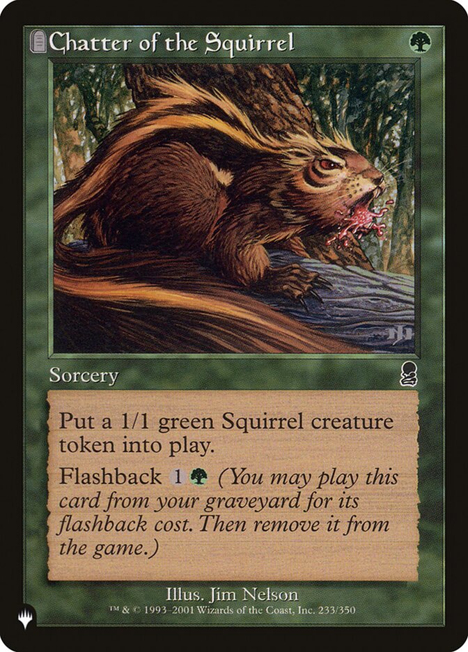 Chatter of the Squirrel [The List] (ODY-233)