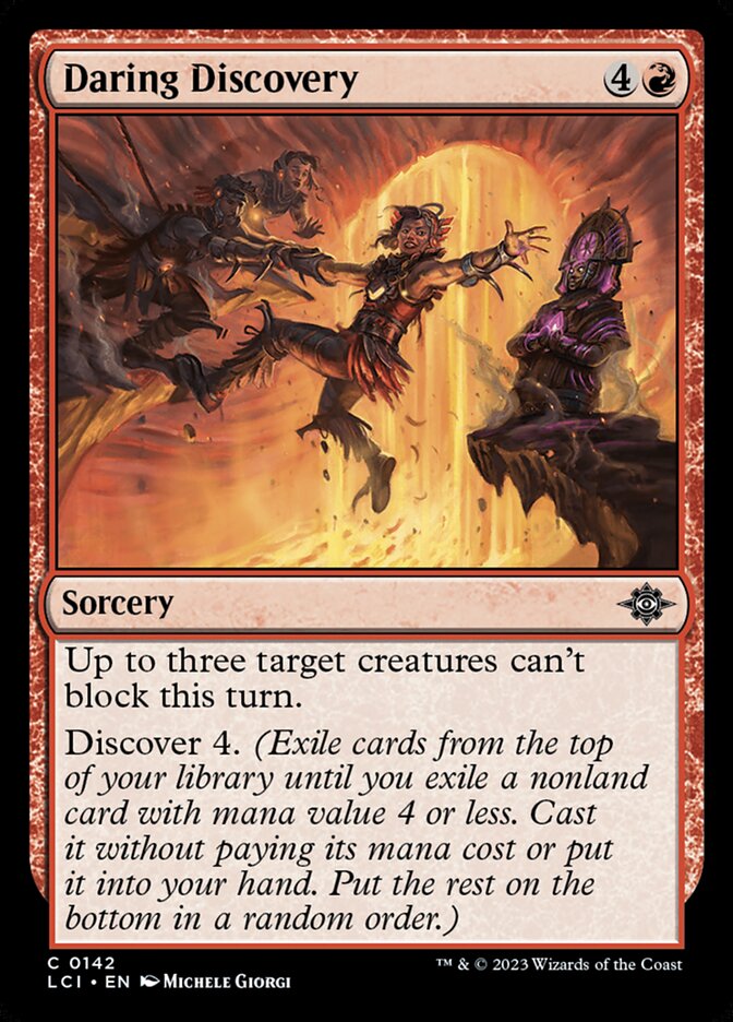 Daring Discovery [The Lost Caverns of Ixalan] (142)