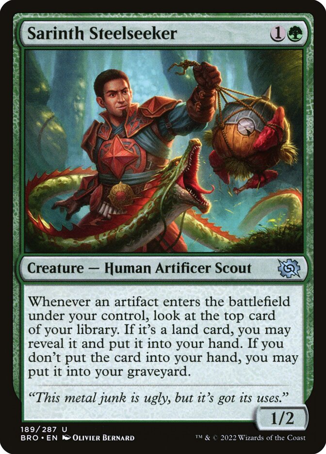 Sarinth Steelseeker [The Brothers' War] (189)