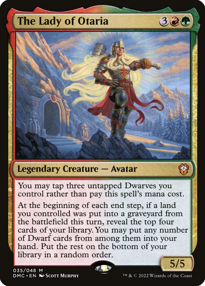 The Lady of Otaria [Dominaria United Commander] (35)