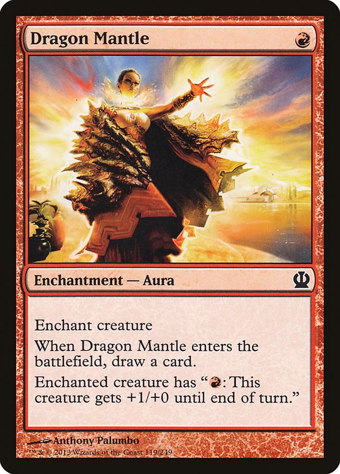 Dragon Mantle [Theros] (119)