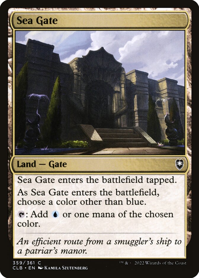 Sea Gate [Commander Legends: Battle for Baldur's Gate] (359)