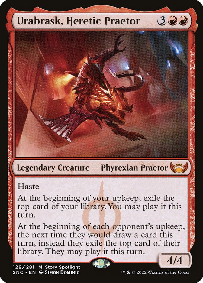 Urabrask, Heretic Praetor [Streets of New Capenna] (129)