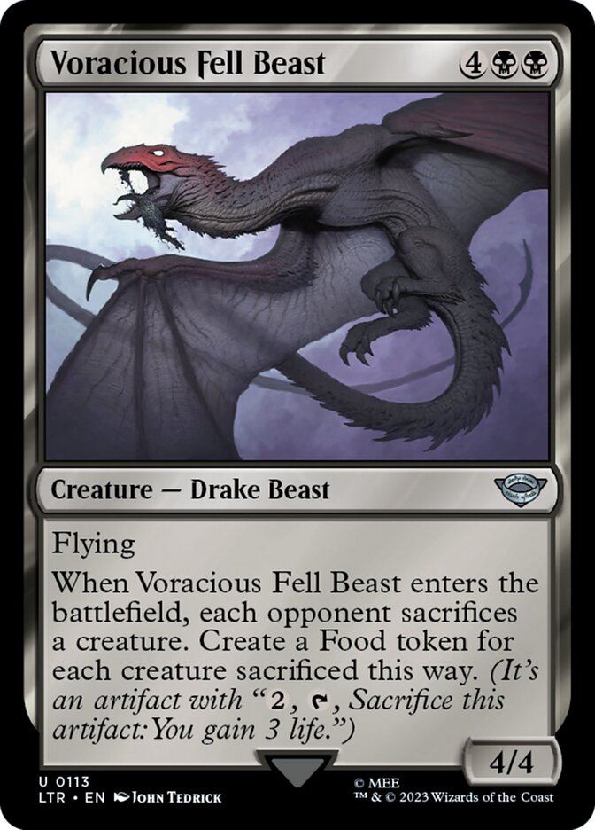 Voracious Fell Beast [The Lord of the Rings: Tales of Middle-earth] (113)