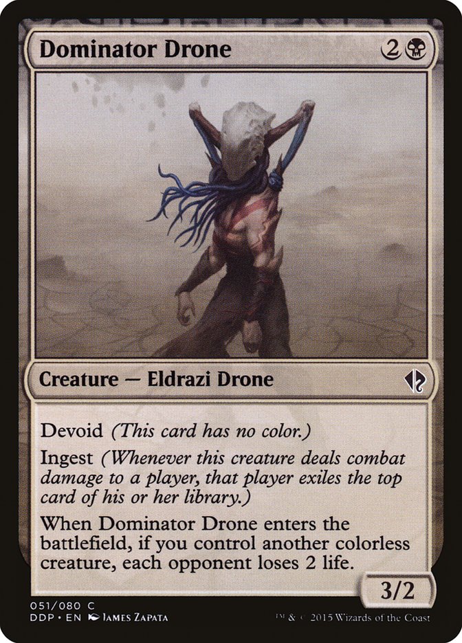Dominator Drone [Duel Decks: Zendikar vs. Eldrazi] (51)