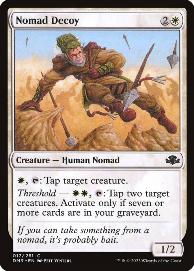 Nomad Decoy [Dominaria Remastered] (17)