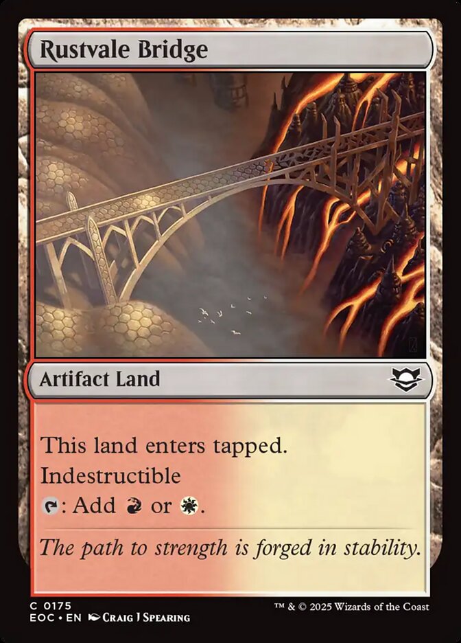 Rustvale Bridge [Edge of Eternities Commander] (175)