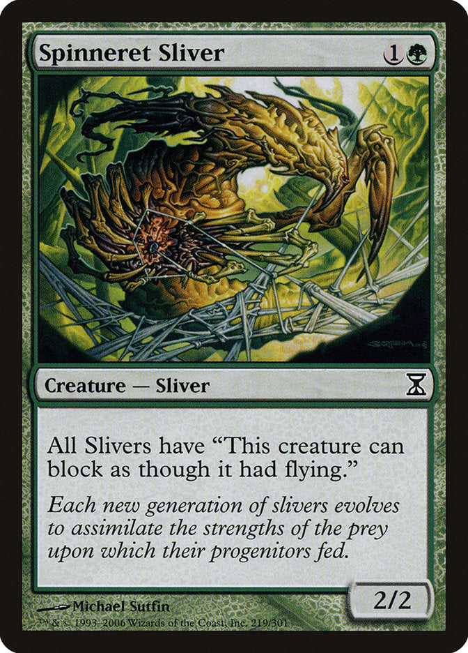 Spinneret Sliver [Time Spiral] (219)
