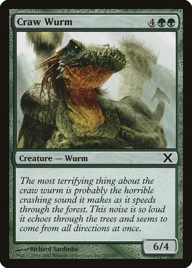 Craw Wurm [Tenth Edition] (257)
