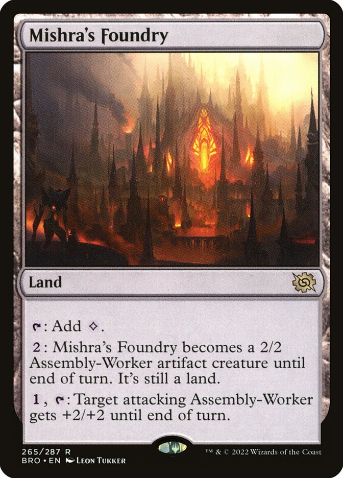 Mishra's Foundry [The Brothers' War] (265)