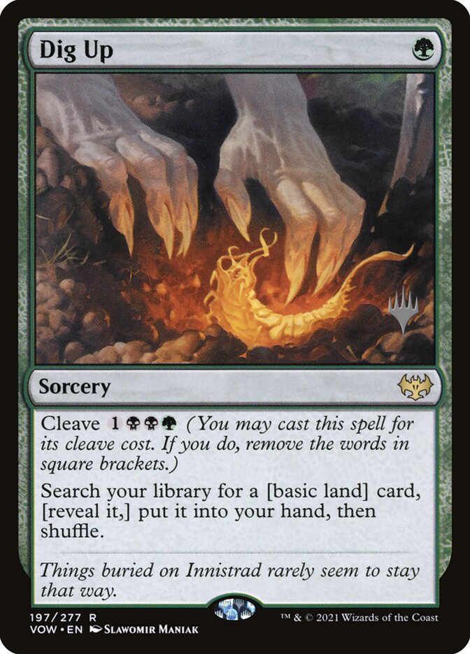 Dig Up [Innistrad: Crimson Vow Promos] (197p)