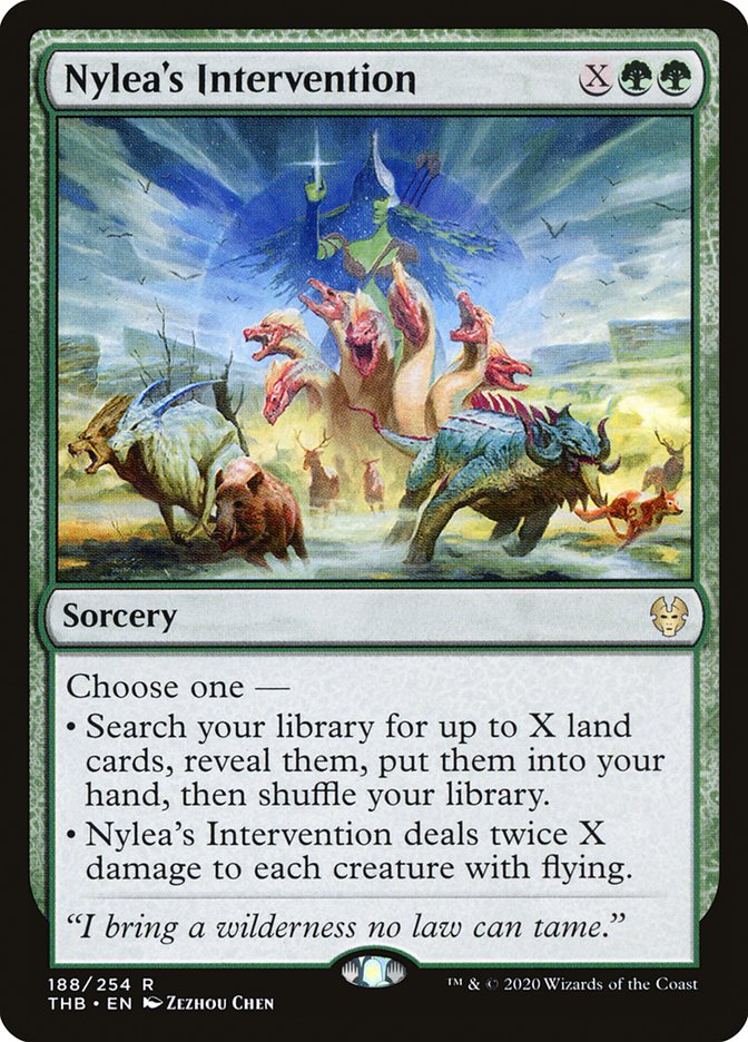 Nylea's Intervention [Theros Beyond Death] (188)
