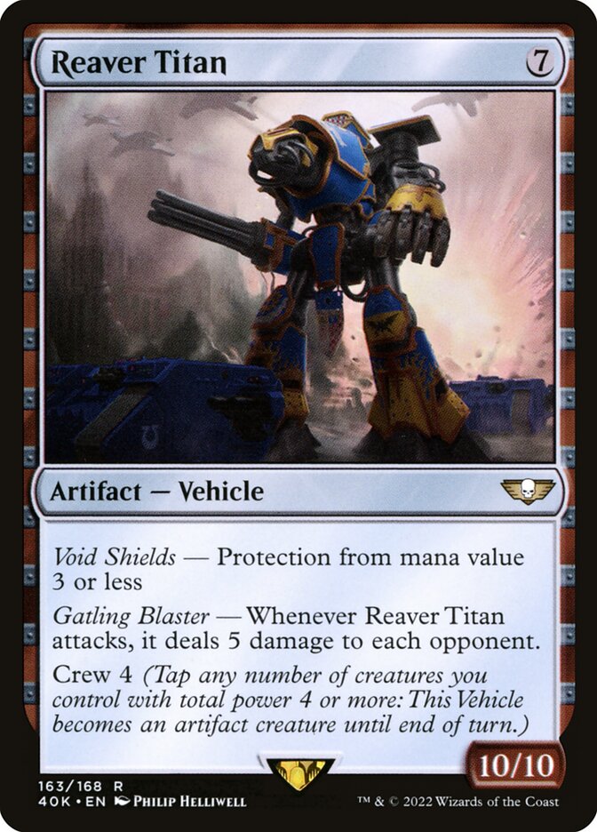 Reaver Titan [Warhammer 40,000 Commander] (163)