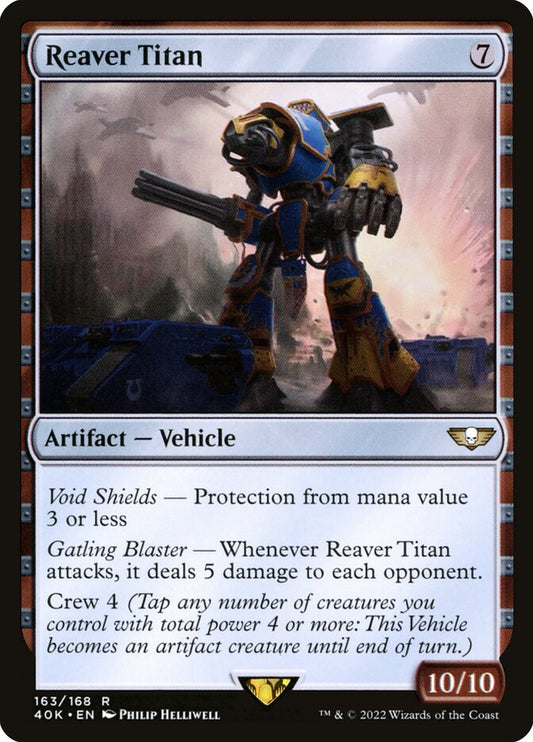 Reaver Titan [Warhammer 40,000 Commander] (163)