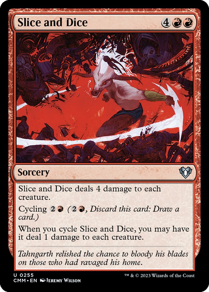 Slice and Dice [Commander Masters] (255)