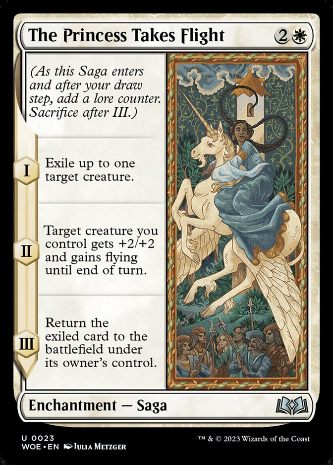 The Princess Takes Flight [Wilds of Eldraine] (23)