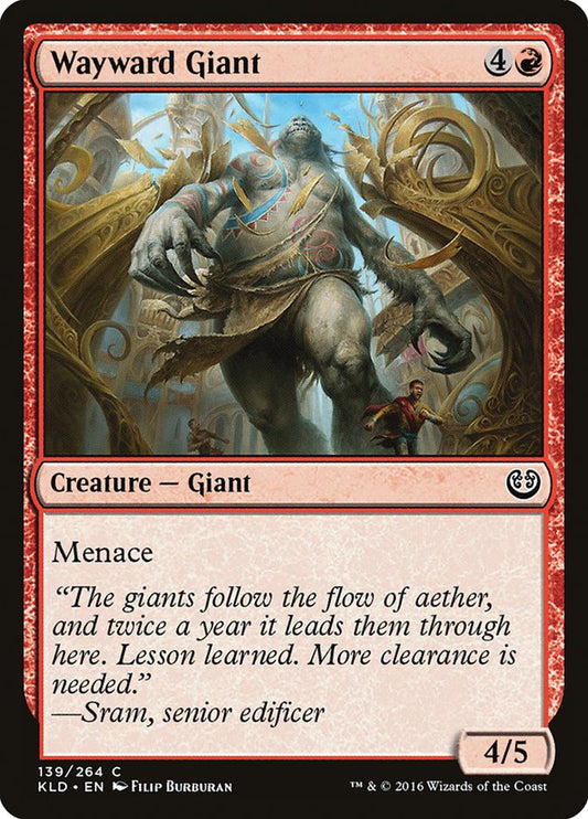 Wayward Giant [Kaladesh] (139)