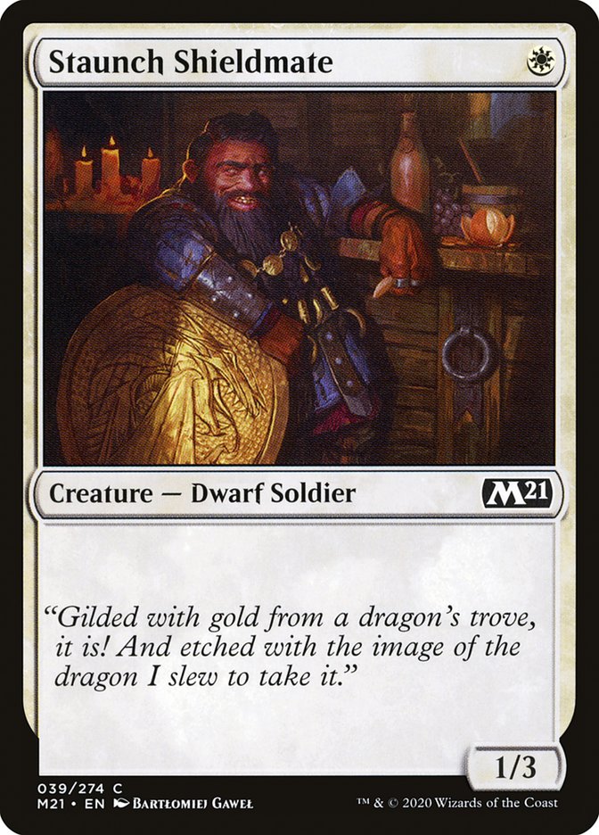 Staunch Shieldmate [Core Set 2021] (39)