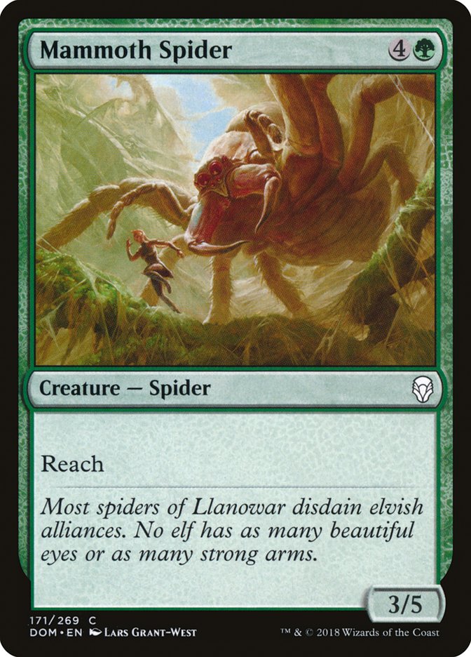 Mammoth Spider [Dominaria] (171)