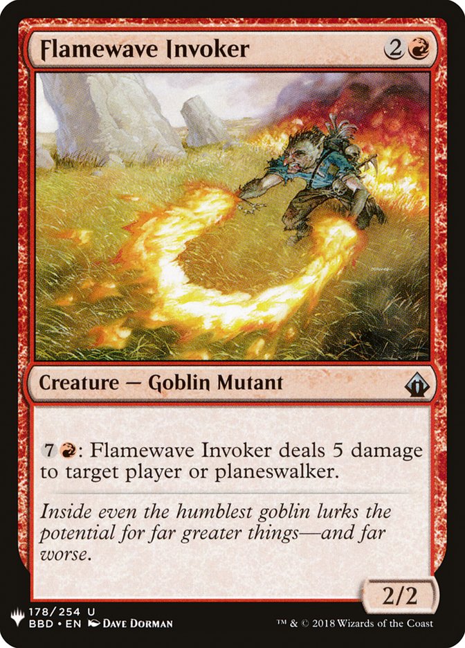Flamewave Invoker [The List] (BBD-178)