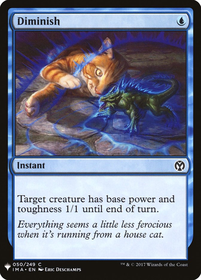 Diminish [The List] (IMA-50)