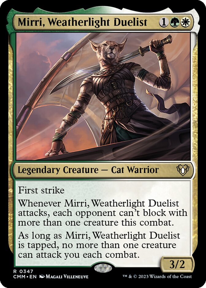 Mirri, Weatherlight Duelist [Commander Masters] (347)