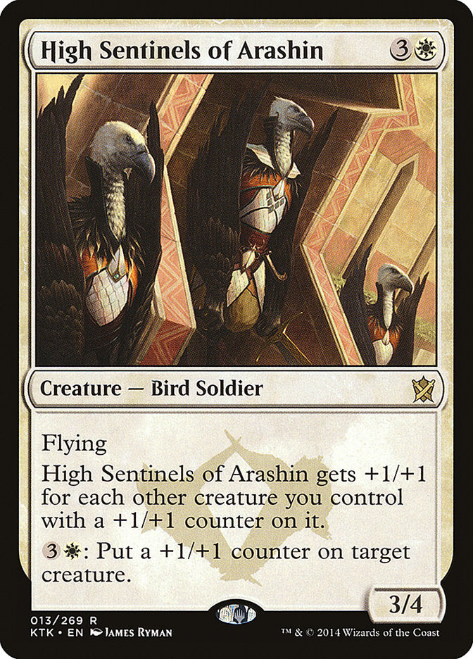 High Sentinels of Arashin [Khans of Tarkir] (13)