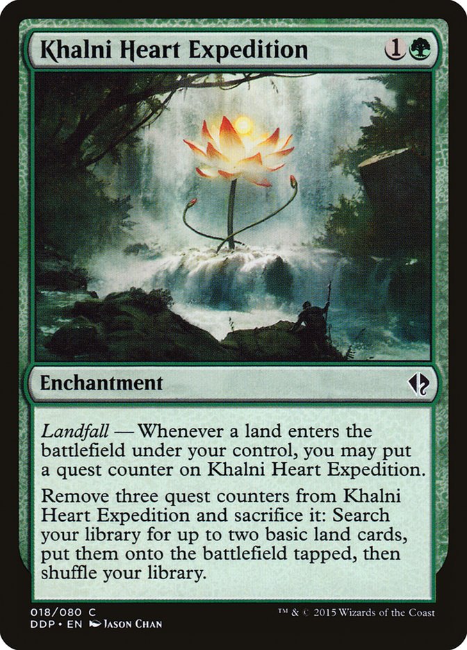 Khalni Heart Expedition [Duel Decks: Zendikar vs. Eldrazi] (18)