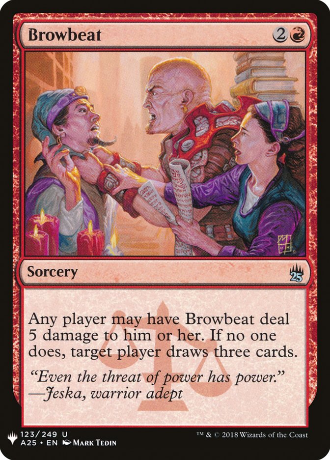 Browbeat [The List] (A25-123)