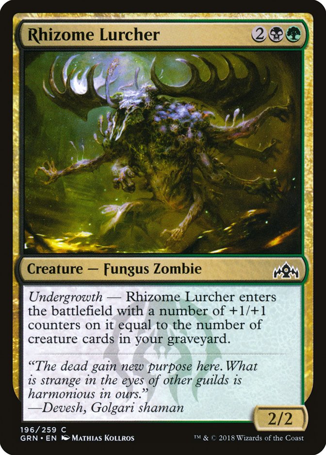 Rhizome Lurcher [Guilds of Ravnica] (196)