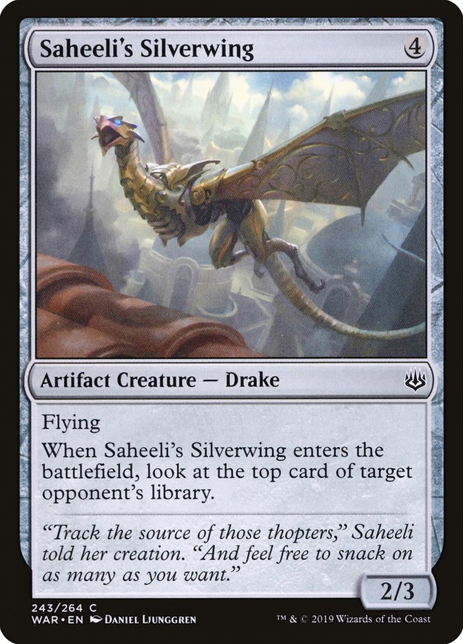 Saheeli's Silverwing [War of the Spark] (243)