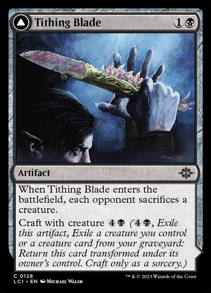 Tithing Blade // Consuming Sepulcher [The Lost Caverns of Ixalan] (128)