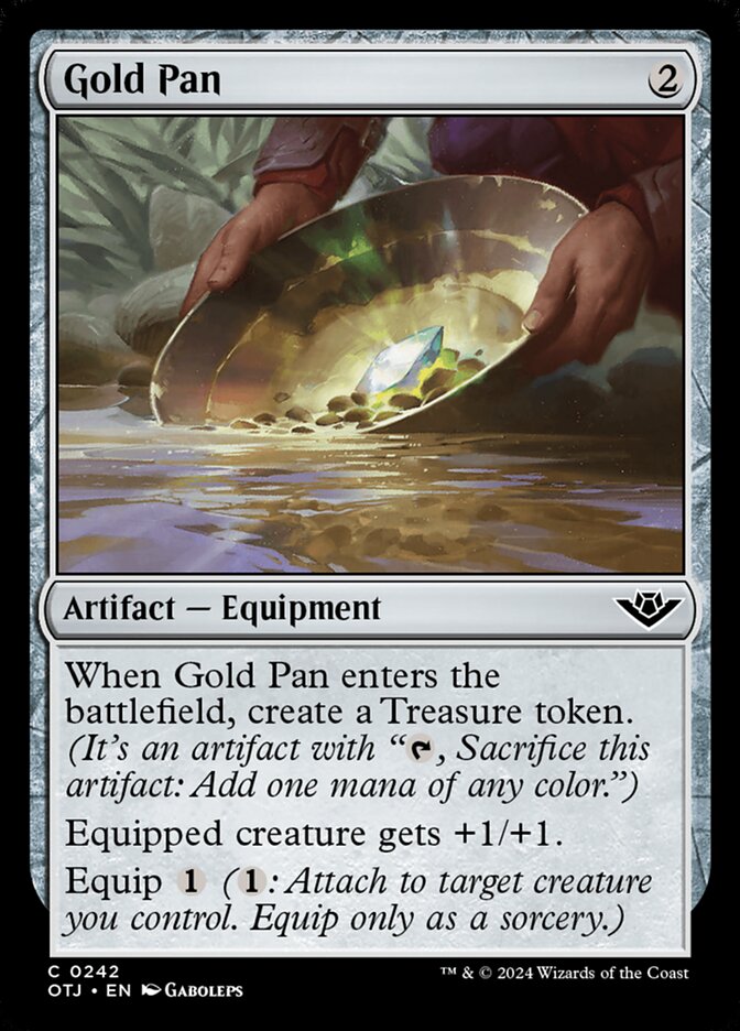 Gold Pan [Outlaws of Thunder Junction] (242)