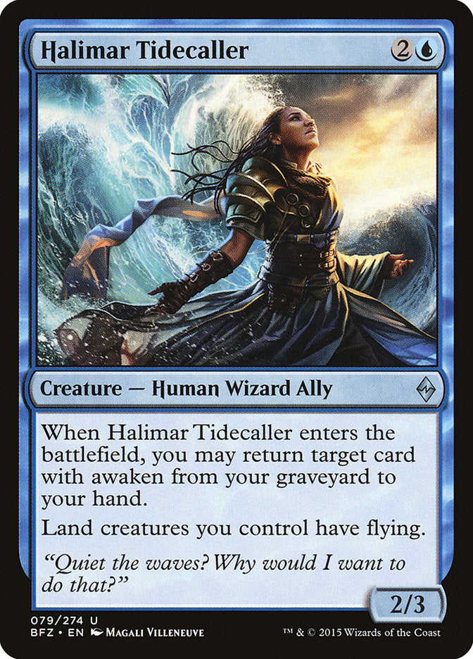 Halimar Tidecaller [Battle for Zendikar] (79)