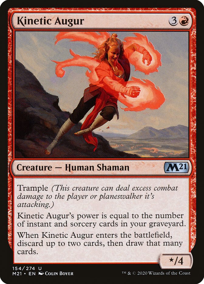 Kinetic Augur [Core Set 2021] (154)