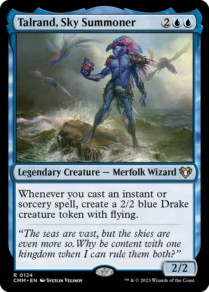 Talrand, Sky Summoner [Commander Masters] (124)