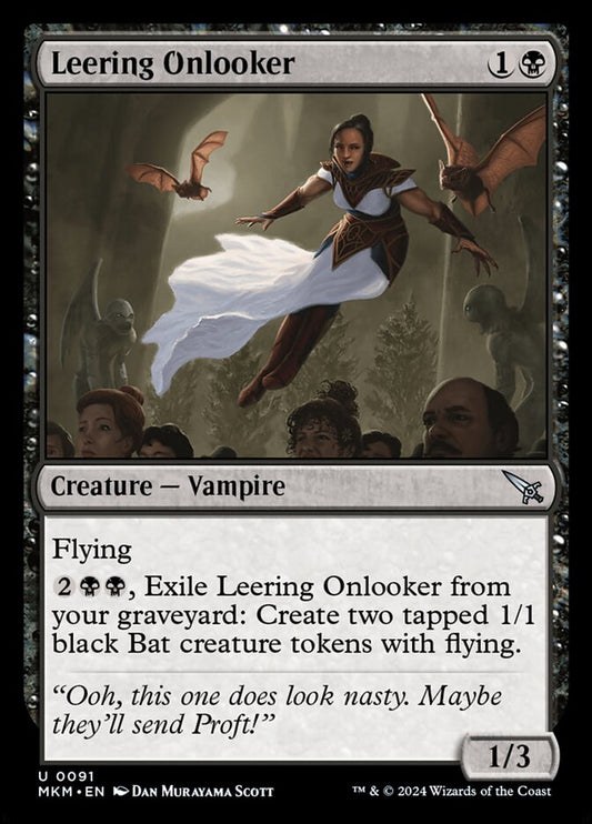 Leering Onlooker [Murders at Karlov Manor] (91)