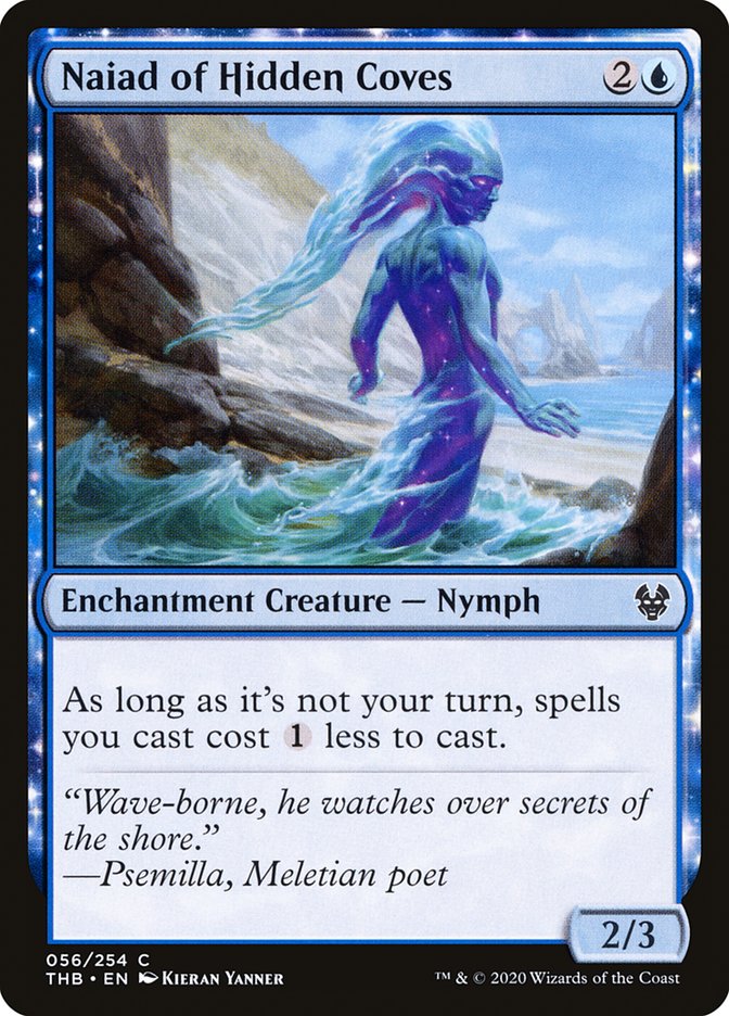 Naiad of Hidden Coves [Theros Beyond Death] (56)