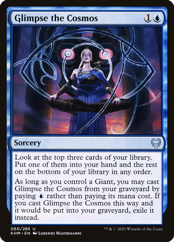 Glimpse the Cosmos [Kaldheim] (60)