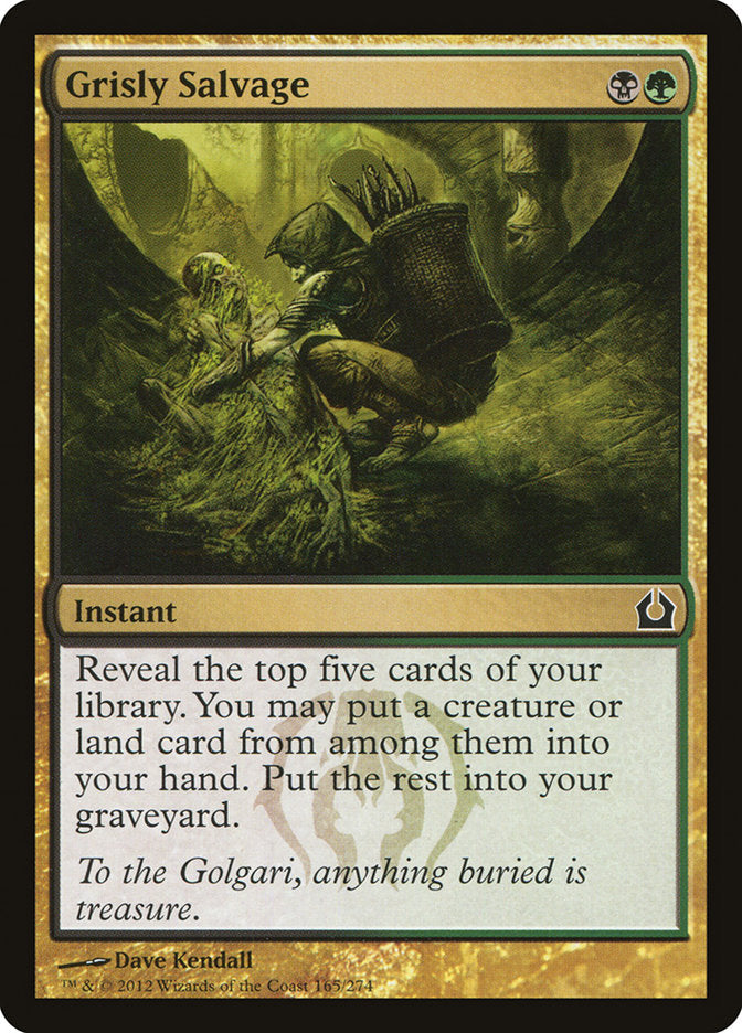 Grisly Salvage [Return to Ravnica] (165)