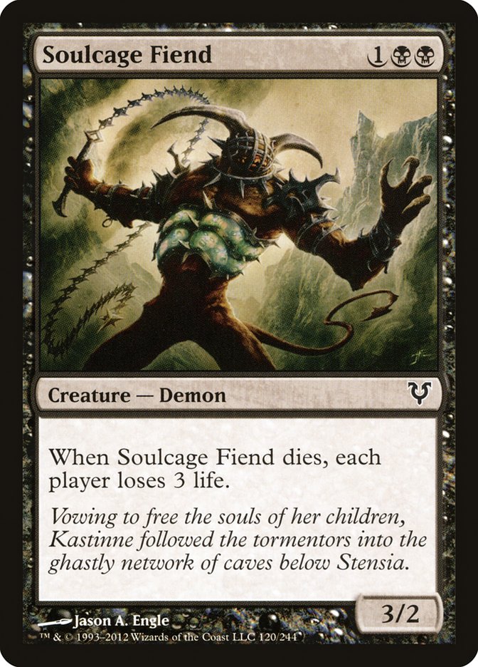 Soulcage Fiend [Avacyn Restored] (120)