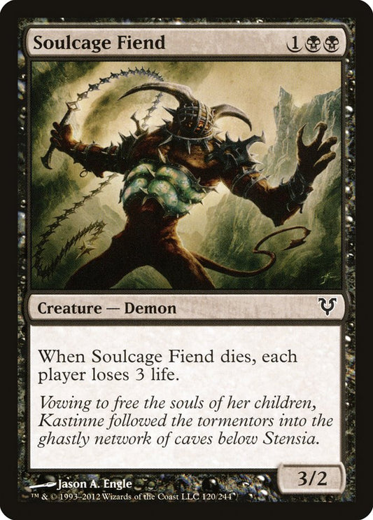 Soulcage Fiend [Avacyn Restored] (120)